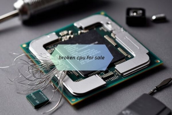 Broken CPU for Sale