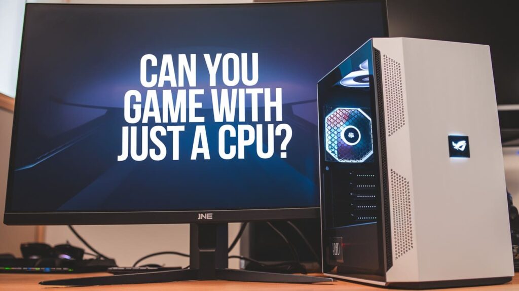 Can You Game With Just A Cpu?