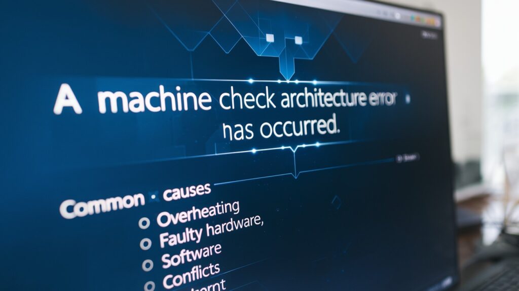 Common Causes Of Cpu Machine Check Architecture Error Dumps!