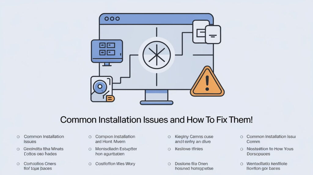 Common Installation Issues And How To Fix Them!