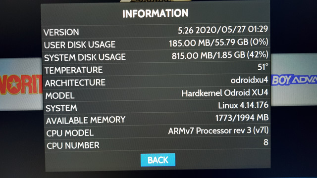 How Batocera Monitors And Displays Cpu Usage!