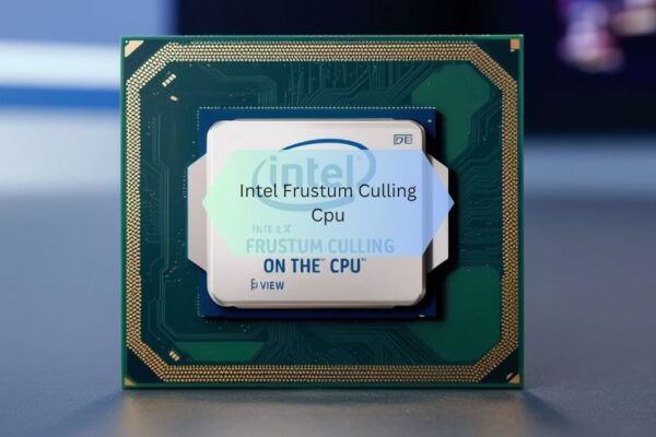 Intel Frustum Culling Cpu