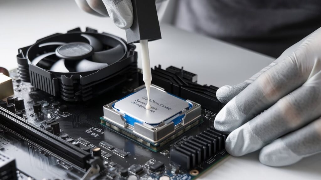 The Best Way To Apply Thermal Grease To Your Cpu!