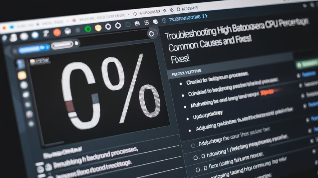 Troubleshooting High Batocera Cpu Percentage Common Causes And Fixes!