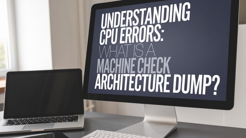 Understanding Cpu Errors What Is A Machine Check Architecture Dump?