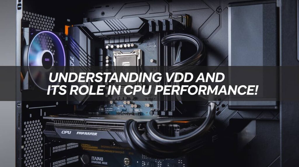 Understanding VDD and Its Role in CPU Performance!