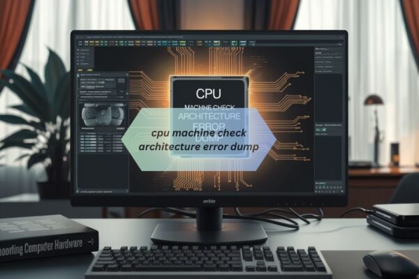 cpu machine check architecture error dump