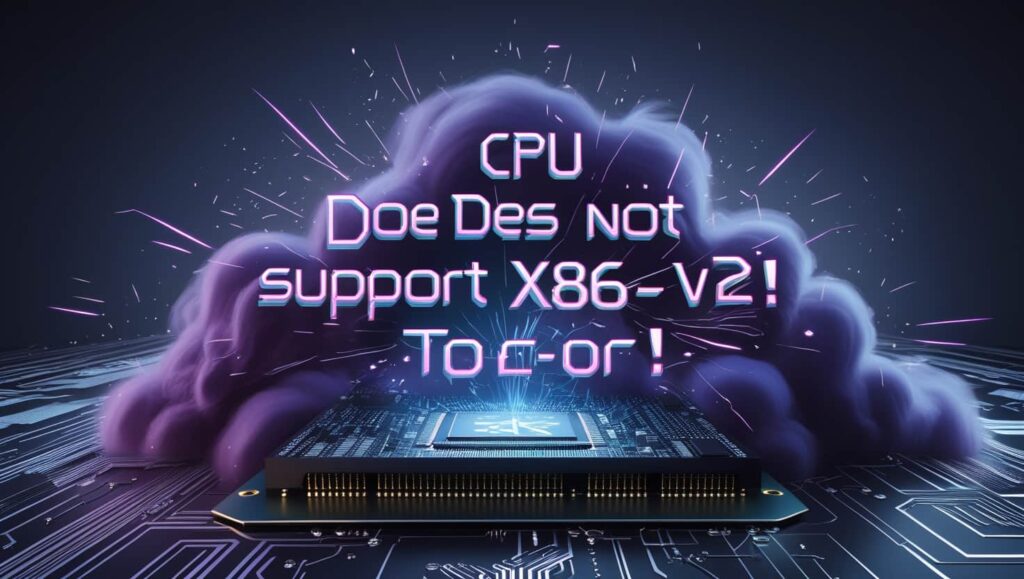 A Deep Dive into the Fatal glibc Error CPU Does Not Support x86-64-v2!