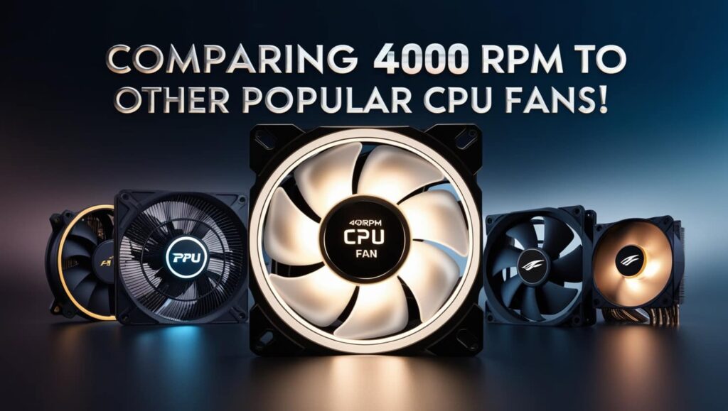 Comparing 4000 RPM to Other Popular CPU Fans!