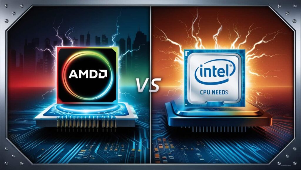 Comparing Brands AMD vs. Intel CPU Power Needs!