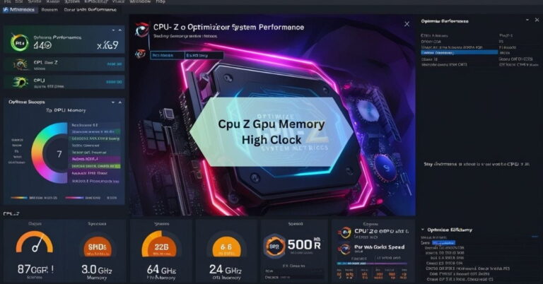 Cpu Z Gpu Memory High Clock