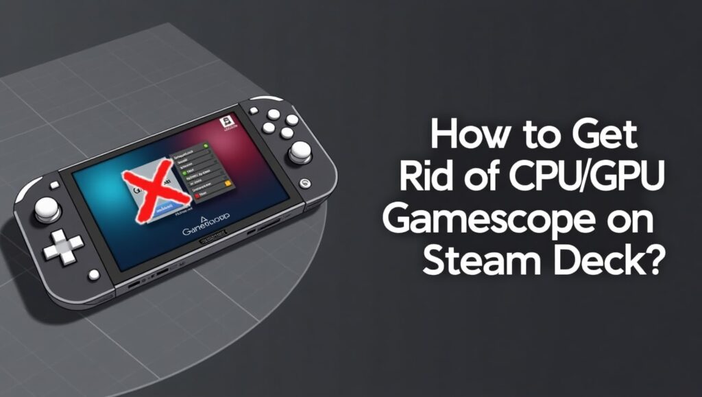 How to Get Rid of CPUGPU Gamescope on Steam Deck?