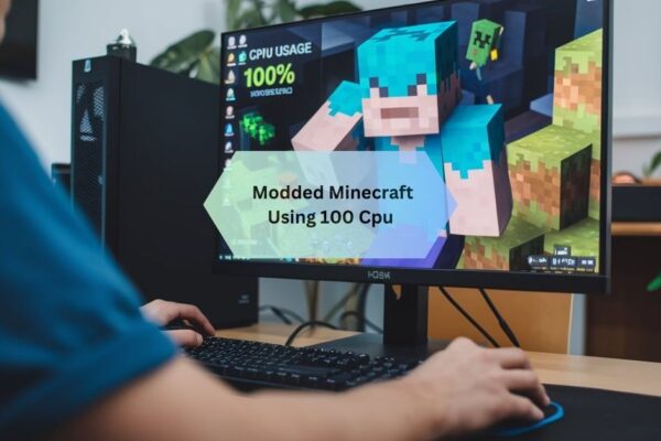 Modded Minecraft Using 100 Cpu