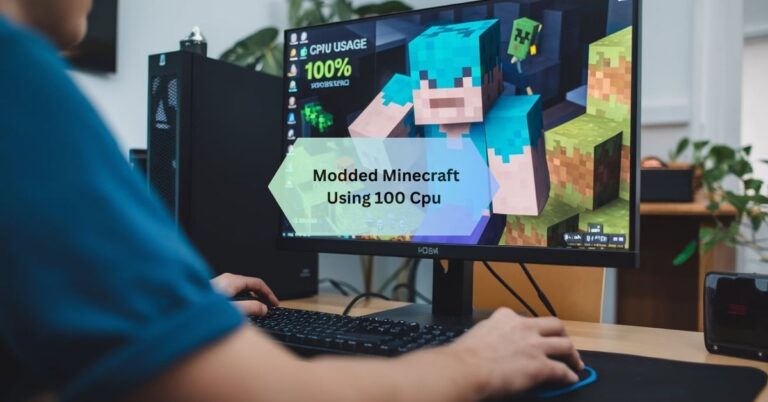 Modded Minecraft Using 100 Cpu