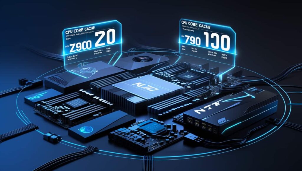 Nzxt Z790 Vs Competitors How Does Its Cpu Core Cache Power Limit Compare?