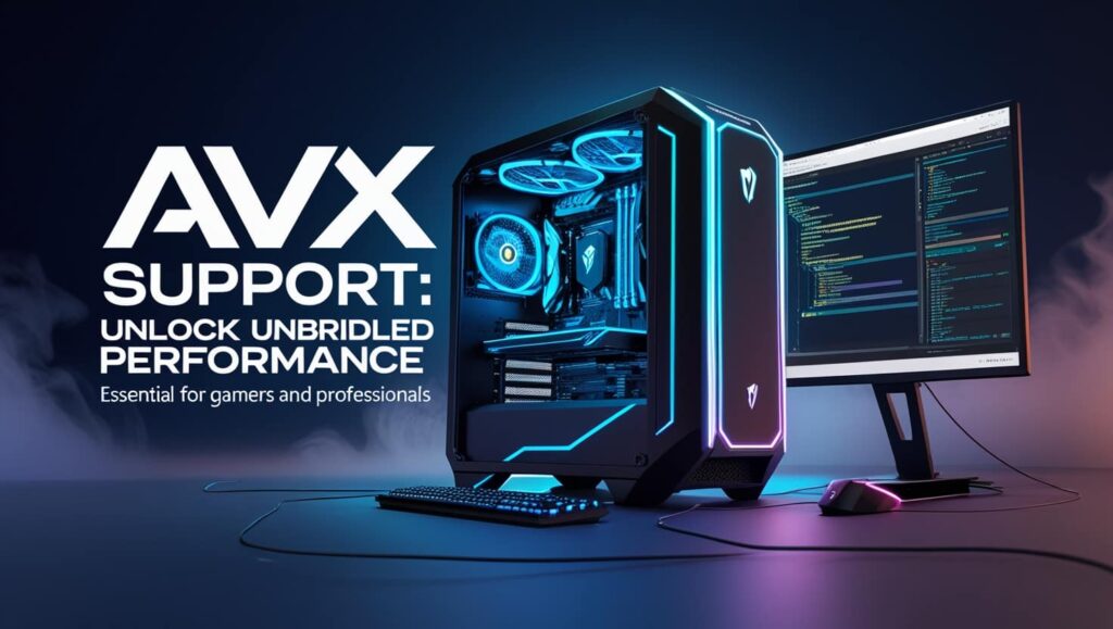 Why AVX Support is Essential for Gamers and Professionals!